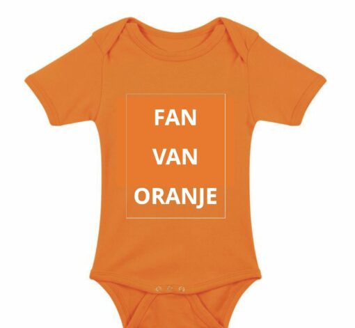 oranje romper fan van oranje